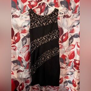 Maurices Elegant Black Lace Dress